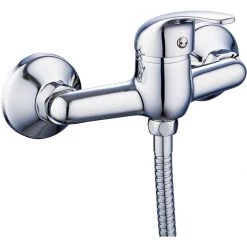 Wall Mounted Mixer Tap Single Lever Chrome | Adexa 40128000