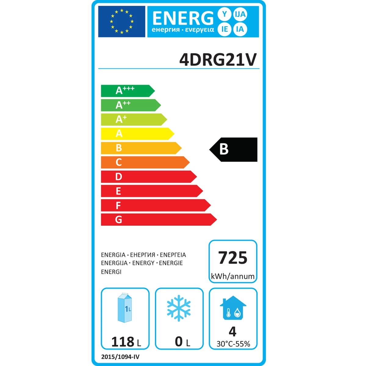 Commercial Refrigerated Counter 4 Drawers Depth 700mm | Adexa 4DRG21V 3 Commercial Refrigerated Counter 4 Drawers Depth 700mm | Adexa 4DRG21V - Image 3