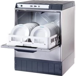 Commercial Dishwasher 540 Plates/hour 500mm Basket Gravity Drain 13A | Omniwash 5000ST