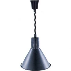 Rise & Fall Dome Heat Lamp Black | Adexa A65121302