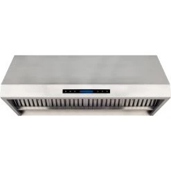 Commercial Extraction Canopy With Filter, Range Hood, Fan, Lights & Speed Control 900mm | Adexa AP238PS8336