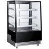 Commercial Refrigerated Display Case 3 Shelves 900mm Black | Adexa ARC400L