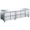 Professional Low Refrigerated Counter / Chef Base 8 Drawers 2230x700x650mm | Adexa BASE41D8