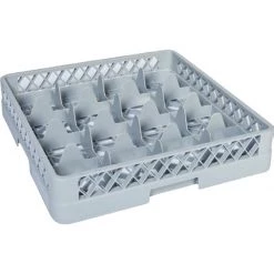 Cups/Glass Rack 16 Compartments 500x500x100mm | Adexa BB16
