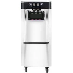 Three Flavour Soft Serve Ice Cream & Frozen Yoghurt Machine With Air Pump Function 18-22L/H Free Standing | Adexa BJH289CE