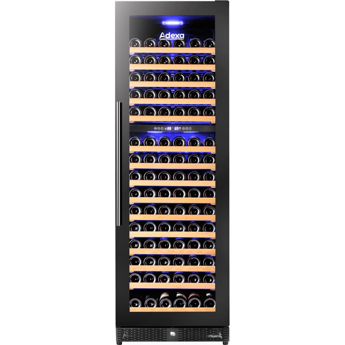 Commercial Wine Fridge Dual Zone 173 Bottles | Adexa BKS168DZ 2 Commercial Wine Fridge Dual Zone 173 Bottles | Adexa BKS168DZ - Image 2