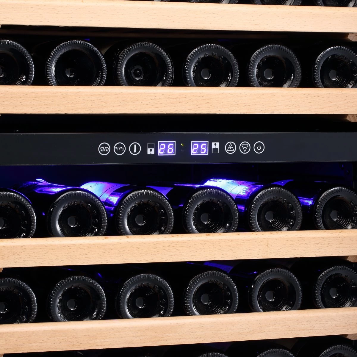 Commercial Wine Fridge Dual Zone 173 Bottles | Adexa BKS168DZ 3 Commercial Wine Fridge Dual Zone 173 Bottles | Adexa BKS168DZ - Image 3