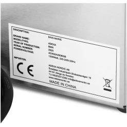 Commercial Bain Marie 1xGN1/1 | Adexa BMN 9 Commercial Bain Marie 1xGN1/1 | Adexa BMN -Adexa Sales BMN 4 1200x1200 1