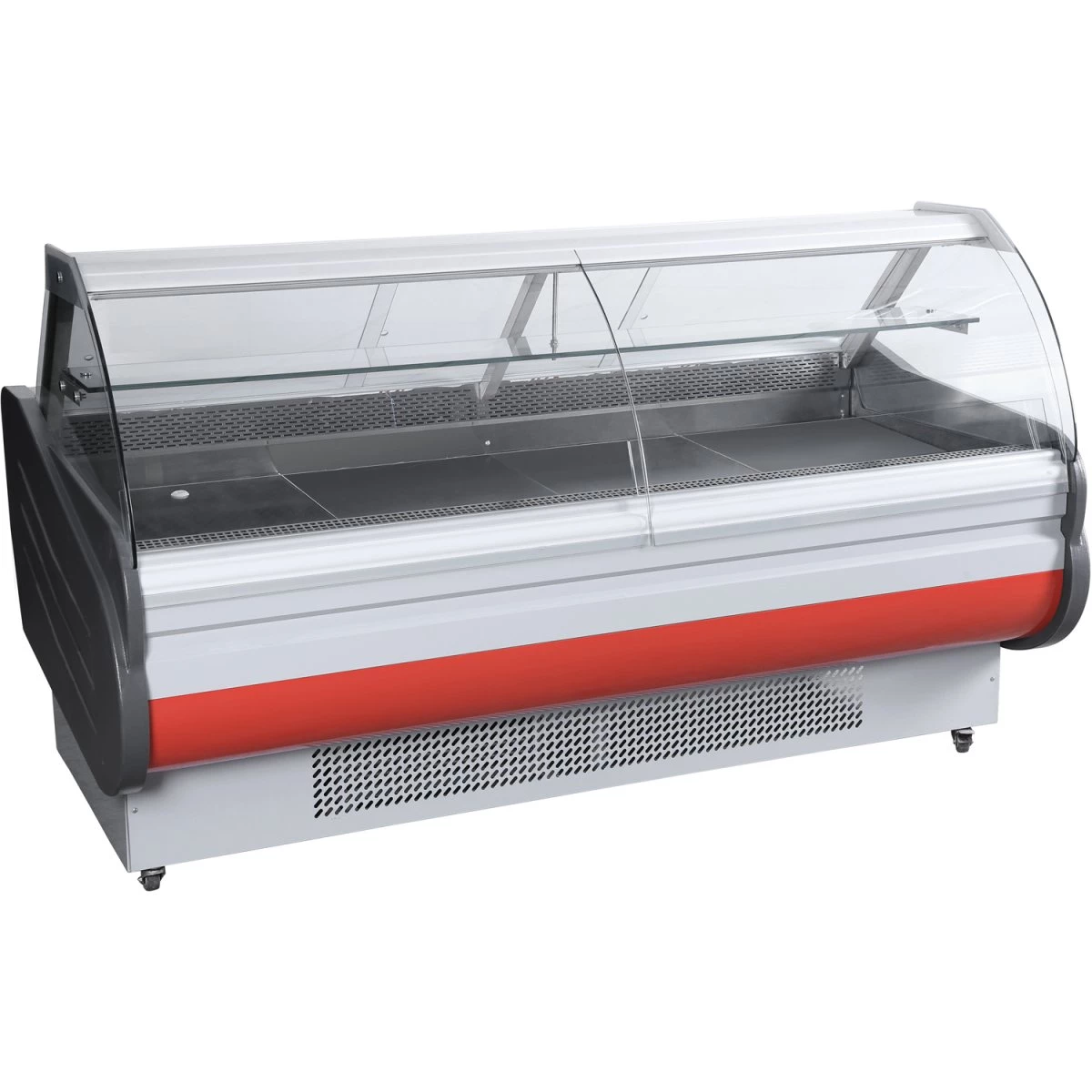 Serve Over Deli Counter Curved Glass Front Liftable Width 1965mm | Adexa BSS2090SG 1 Serve Over Deli Counter Curved Glass Front Liftable Width 1965mm | Adexa BSS2090SG