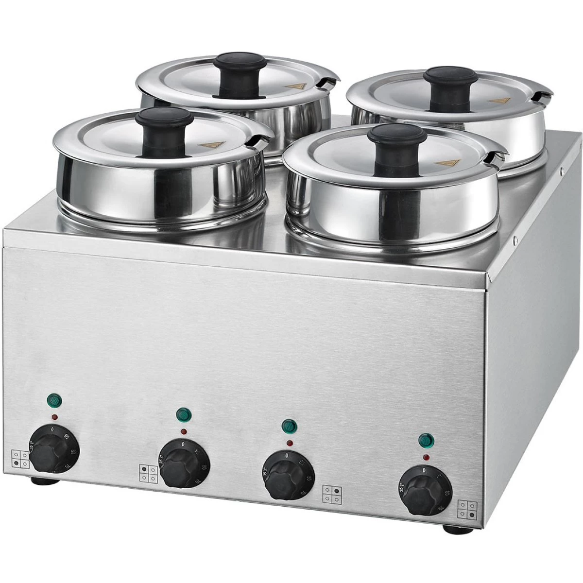 Bain Marie Hot Pot 4 X 2.75 Litres | Adexa BMH4 1 Bain Marie Hot Pot 4 X 2.75 Litres | Adexa BMH4
