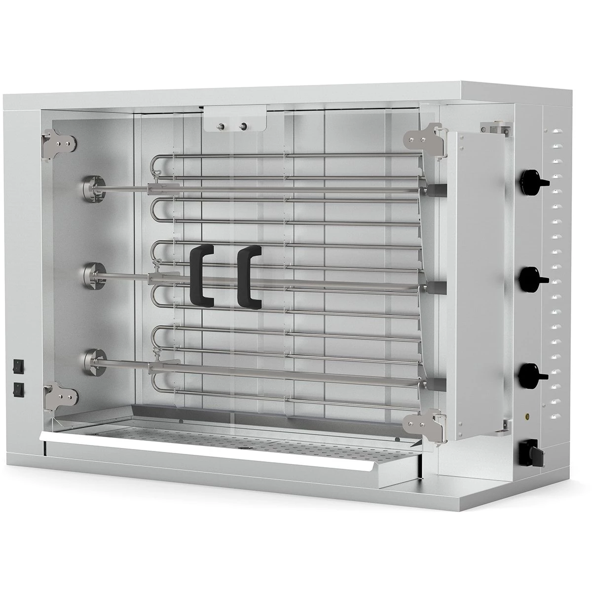 Professional Chicken Rotisserie Oven Electric 3 Spit 12-15 Chickens | Adexa CRE3 1 Professional Chicken Rotisserie Oven Electric 3 Spit 12-15 Chickens | Adexa CRE3