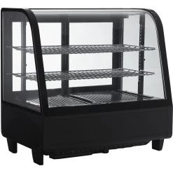 Display Fridge 100 Litres 2 Shelves Black | Adexa CW100B