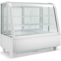 Display Fridge 100 Litres 2 Shelves White | Adexa CW100W