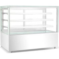 Cake Counter 530 Litres 3 Shelves White | Adexa CW371