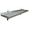 Wall Shelf 1 Level 1400x400mm Stainless Steel | Adexa VWS1441
