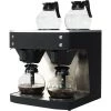 Commercial Twin Filter Coffee Maker Manual Fill 4 Glass Jugs 4 Hotplates | Adexa DRB686P