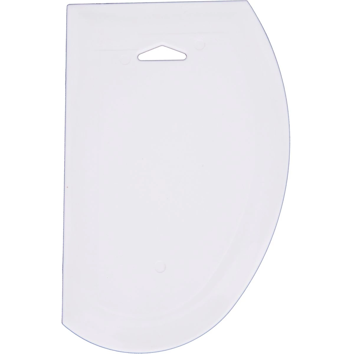 Dough Scraper White Plastic | Adexa DSP7 1 Dough Scraper White Plastic | Adexa DSP7