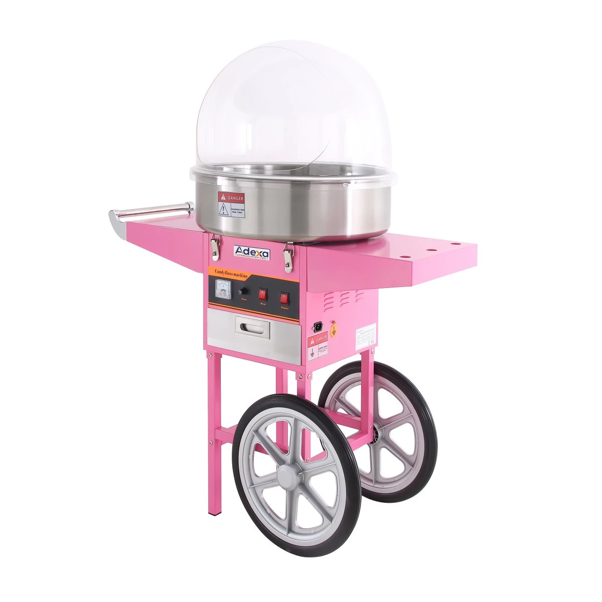 Candy Floss Machine With Cart 80pcs/hr | Adexa ECF520C 2 Candy Floss Machine With Cart 80pcs/hr | Adexa ECF520C - Image 2