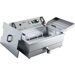 Commercial Fryer Electric 22 Litres 3kW Countertop | Adexa EF201V -Adexa Sales EF201V 2 1200x1200 1