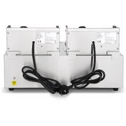 Commercial Deep Fat Fryer 8+8 Litres 2.5+2.5kW Countertop | Adexa MAREF82 -Adexa Sales EF82 2 1200x1200 1