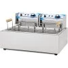 Commercial Deep Fat Fryer 17 Litres 3+3kW Countertop | Adexa MAREF83