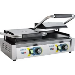 Heavy Duty Panini Contact Grill Double Smooth | Adexa EGD20A