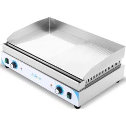 Commercial Griddle Smooth/Ribbed 720x460x240mm Chromed Plate 4.4kW Electric | Adexa EGN750D2 -Adexa Sales EGN750D2 2 1200x1200 1