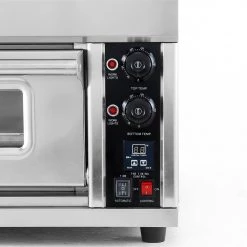 Commercial Pizza Oven Electric 650x500mm 4.4kW 4 Pizzas At 10" | Adexa EO101D -Adexa Sales EO101D206 1200x1200 1