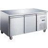 Commercial Freezer Counter Ventilated 2 Doors Depth 700mm | Adexa FG21V