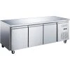 Commercial Freezer Counter Ventilated 3 Doors Depth 700mm | Adexa FG31V