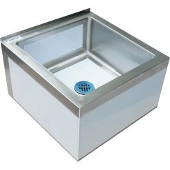 Janitorial Floor Mop Sink Stainless Steel | Adexa FMS242414
