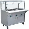Mobile Bainmarie With Cupboard & Heated Overshelf 3xGN1/1 | Adexa EST3SWCBSD-FTGSG1948
