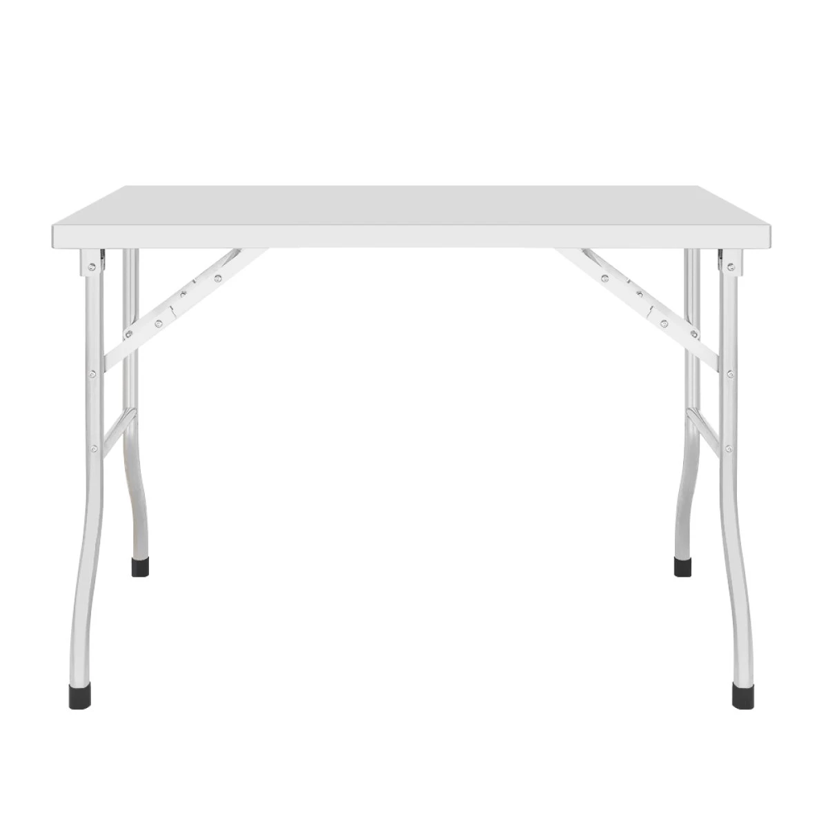 Commercial Folding Work Table Stainless Steel 1600x600x800mm | Adexa FWT166D 2 Commercial Folding Work Table Stainless Steel 1600x600x800mm | Adexa FWT166D - Image 2