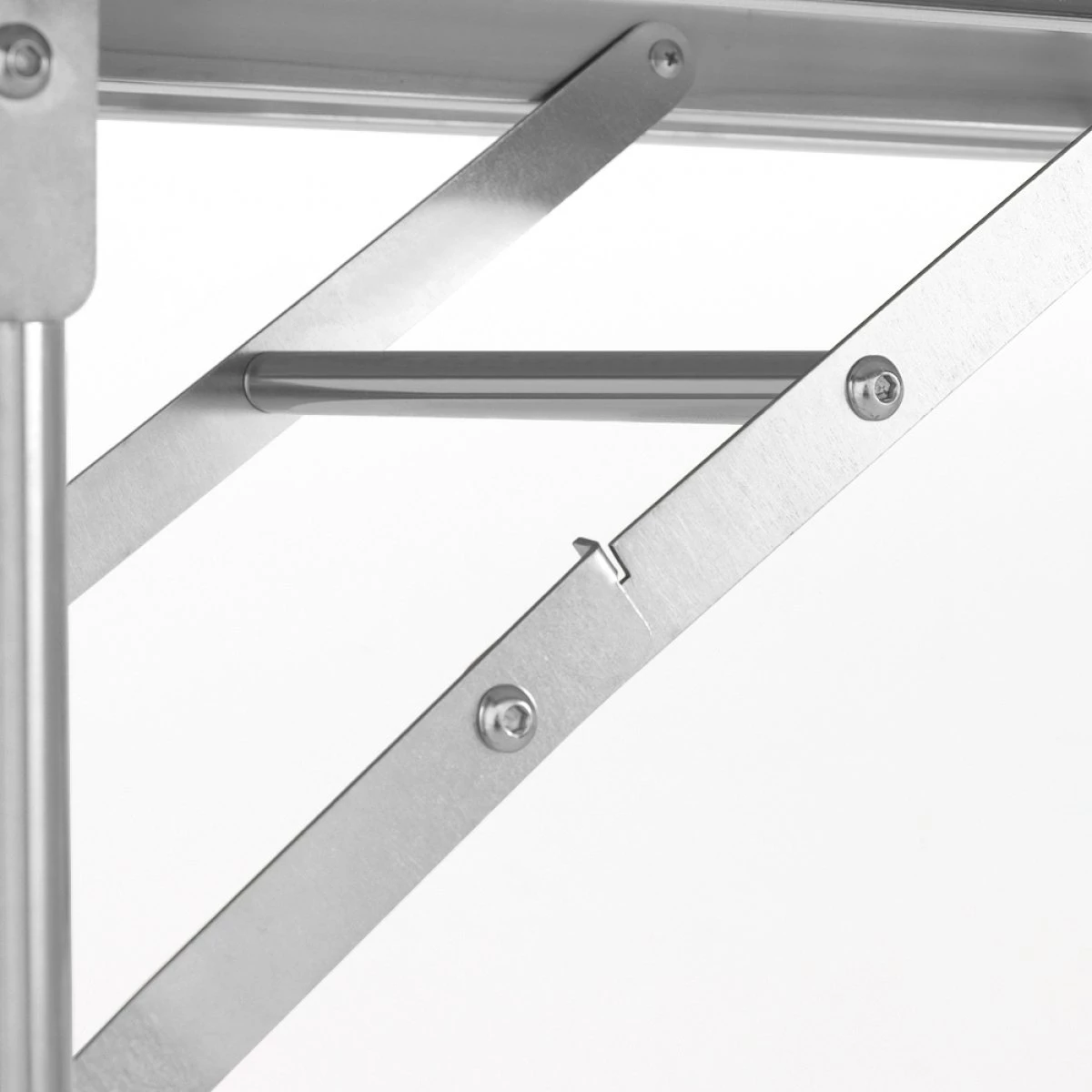 Commercial Folding Work Table Stainless Steel 1600x600x800mm | Adexa FWT166D 4 Commercial Folding Work Table Stainless Steel 1600x600x800mm | Adexa FWT166D - Image 4