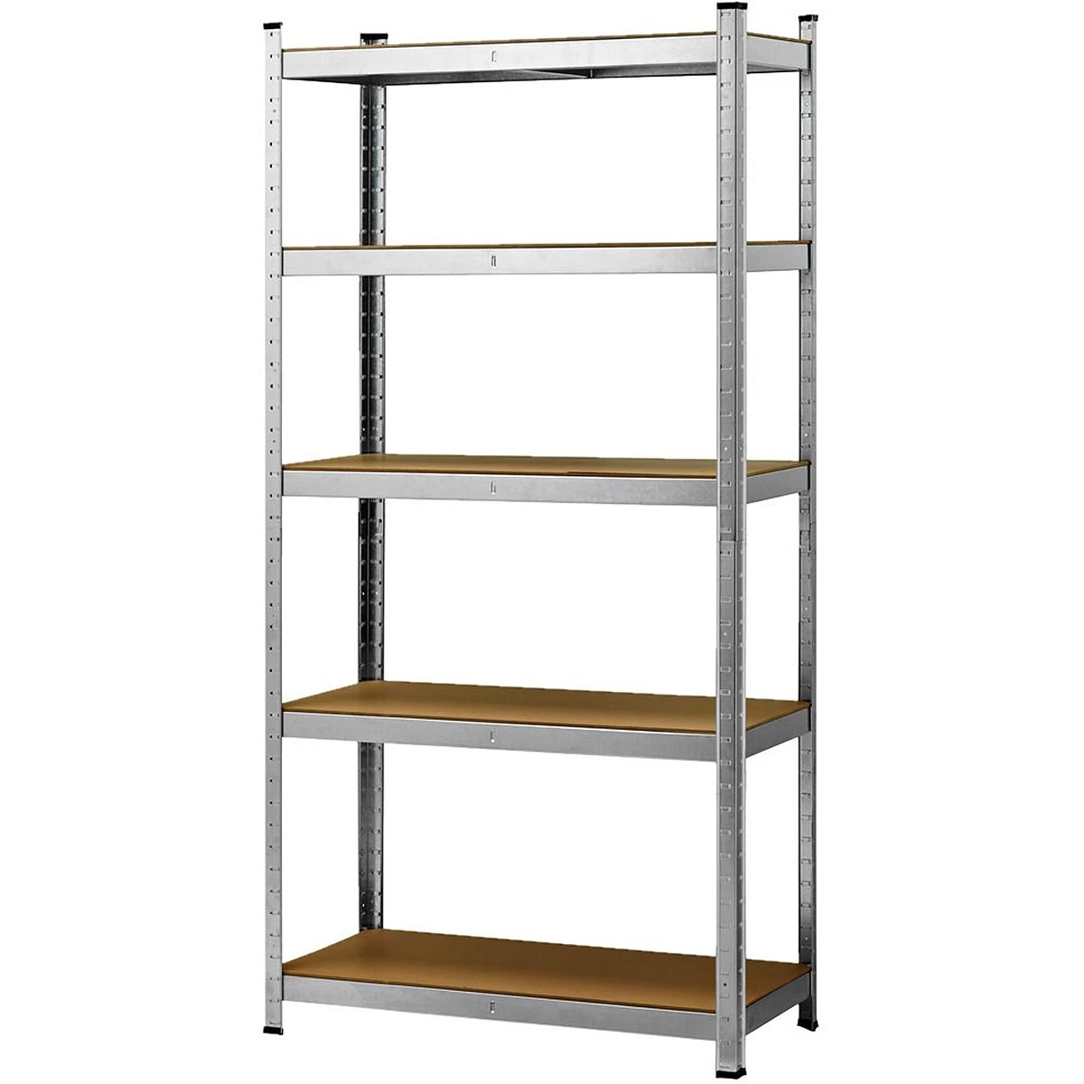 Garage Shelving Unit Medium Duty 900x300x1800mm 5 Shelves 175 Kg/shelf Galvanized Steel | Adexa G9030 1 Garage Shelving Unit Medium Duty 900x300x1800mm 5 Shelves 175 Kg/shelf Galvanized Steel | Adexa G9030