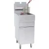 Professional Free Standing Fryer Natural Gas Twin Tank 2x12 Litres 35kW | Adexa GF120T