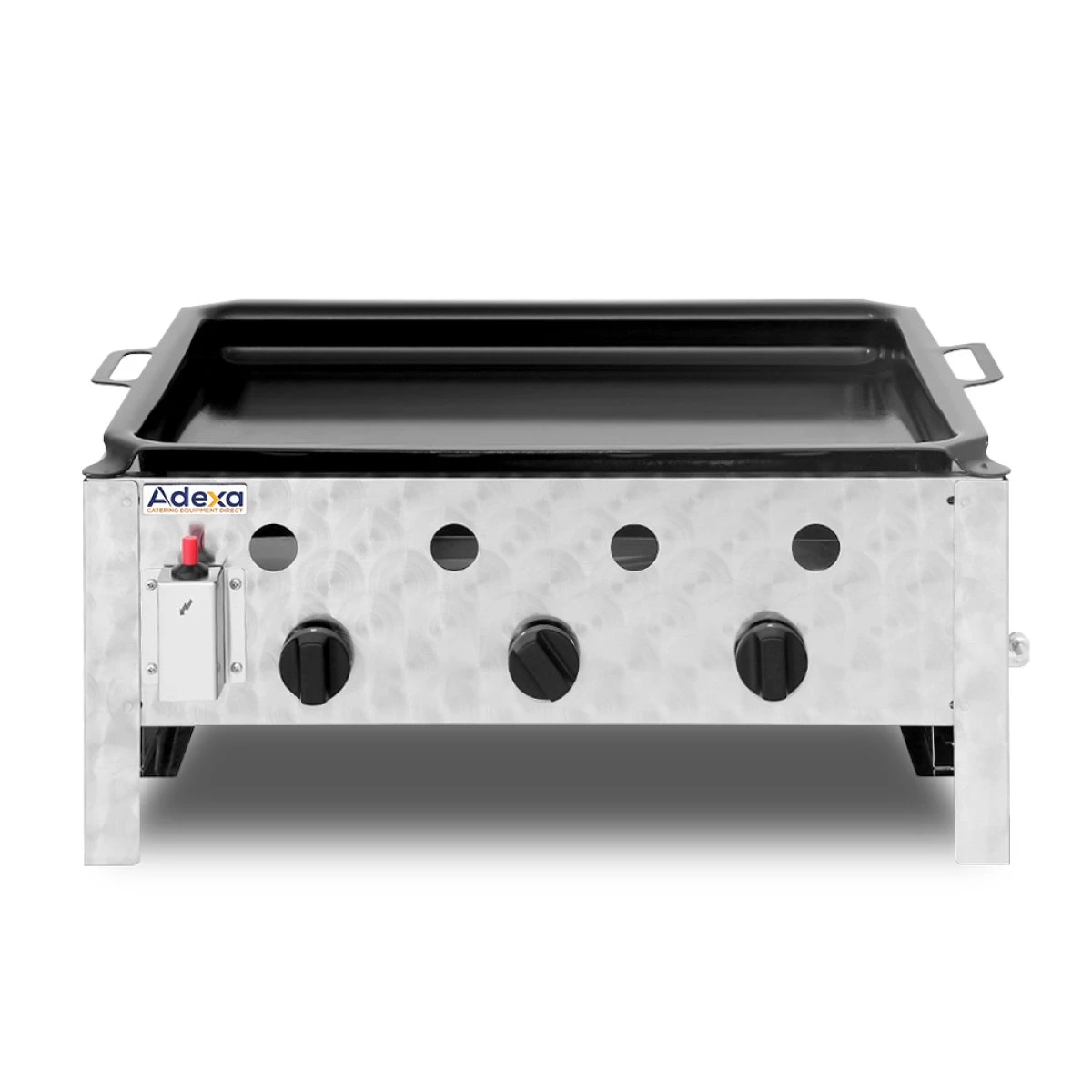 Commercial Gas BBQ Grill 3 Burners Table Top | Adexa GG1103A 2 Commercial Gas BBQ Grill 3 Burners Table Top | Adexa GG1103A - Image 2