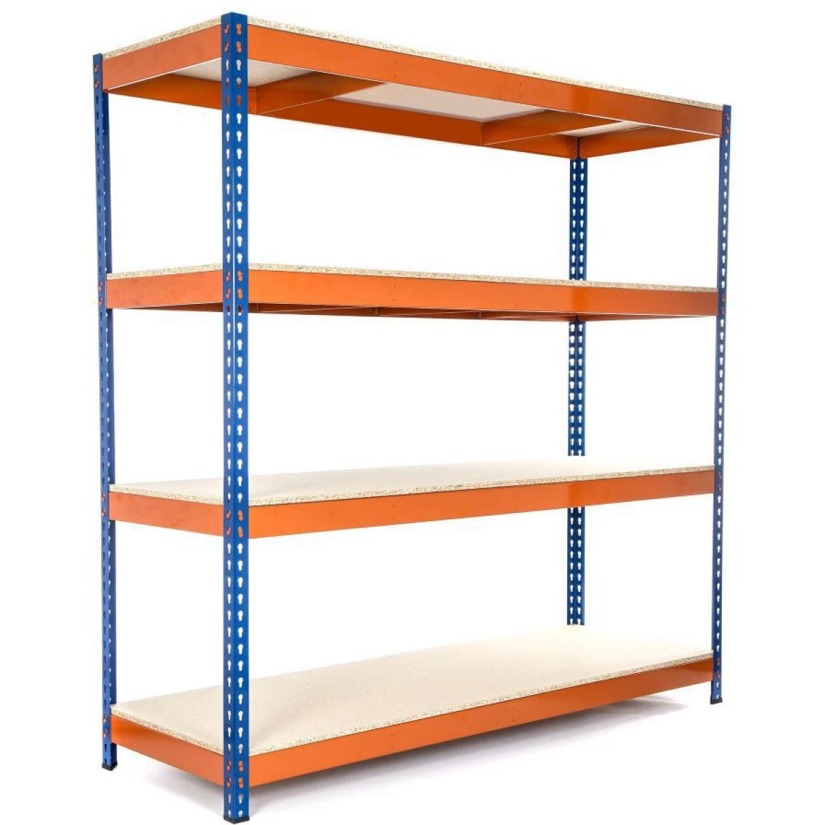 Industrial Shelving Unit Heavy Duty 1800x600x1800mm 4 Shelves 500 Kg/shelf Powder Coated Steel | Adexa H18060 1 Industrial Shelving Unit Heavy Duty 1800x600x1800mm 4 Shelves 500 Kg/shelf Powder Coated Steel | Adexa H18060