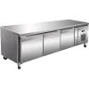 Professional Low Refrigerated Counter / Chef Base 3 Doors 1795x700x650mm | Adexa BASE31