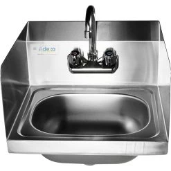 Wall Mounted Hand Sink Wall Mounted Faucet Side Splash Stainless Steel | Adexa HS15SP 7 Wall Mounted Hand Sink Wall Mounted Faucet Side Splash Stainless Steel | Adexa HS15SP -Adexa Sales HS15SP 3 1200x1200 1