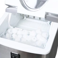 Portable Ice Machine Countertop 15kg/24h 1.1kg Bin | Adexa HZB15SA -Adexa Sales HZB15SA7 1200x1200 1