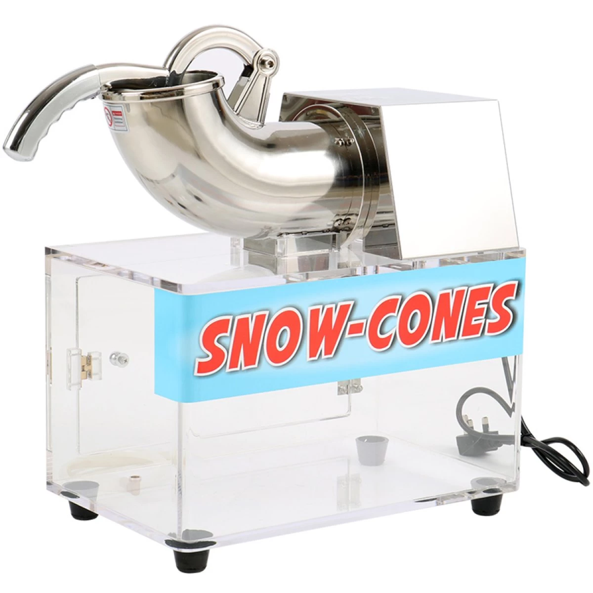 Snow Cone Ice Machine 200kg/h | Adexa ICM02 1 Snow Cone Ice Machine 200kg/h | Adexa ICM02
