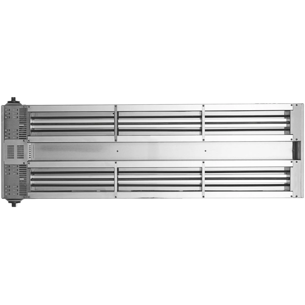 Commercial Dual Element Strip Warmer With Mounting Brackets & Chains Infinite Controls 1372mm | Adexa ISW54D 2 Commercial Dual Element Strip Warmer With Mounting Brackets & Chains Infinite Controls 1372mm | Adexa ISW54D - Image 2