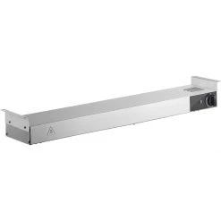 Commercial Single Element Strip Warmer With Mounting Brackets & Chains Infinite Controls 920mm | Adexa ISW36
