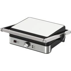 180 Degree Panini Contact Grill 2-in-1 Ribbed | Adexa KJ206