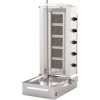 Commercial Gyros/Kebab Grill Gas Bottom Motor Capacity 80kg 5 Burners 16.25kW | Adexa KLG152S