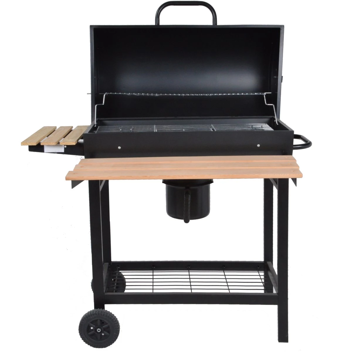 Classic Barrel BBQ Charcoal Grill & Smoker 78cm | Adexa KY1813 2 Classic Barrel BBQ Charcoal Grill & Smoker 78cm | Adexa KY1813 - Image 2