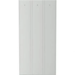 Commercial Grey Three Door Locker With Clothes Hanger, Fixed Shelf And Mirror 900x450x1800mm | Adexa LOCKER3TW -Adexa Sales LOCKER3TW 3 1200x1200 1