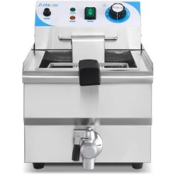 Commercial Fryer Single Electric 10 Litre 3kW Countertop Drainage Tap | Adexa MAREF101V 7 Commercial Fryer Single Electric 10 Litre 3kW Countertop Drainage Tap | Adexa MAREF101V -Adexa Sales MEF101V 2 1200x1200 1