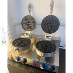 Commercial Waffle Maker Double Round | Adexa MLP02 -Adexa Sales MLP02 1200x1200 2